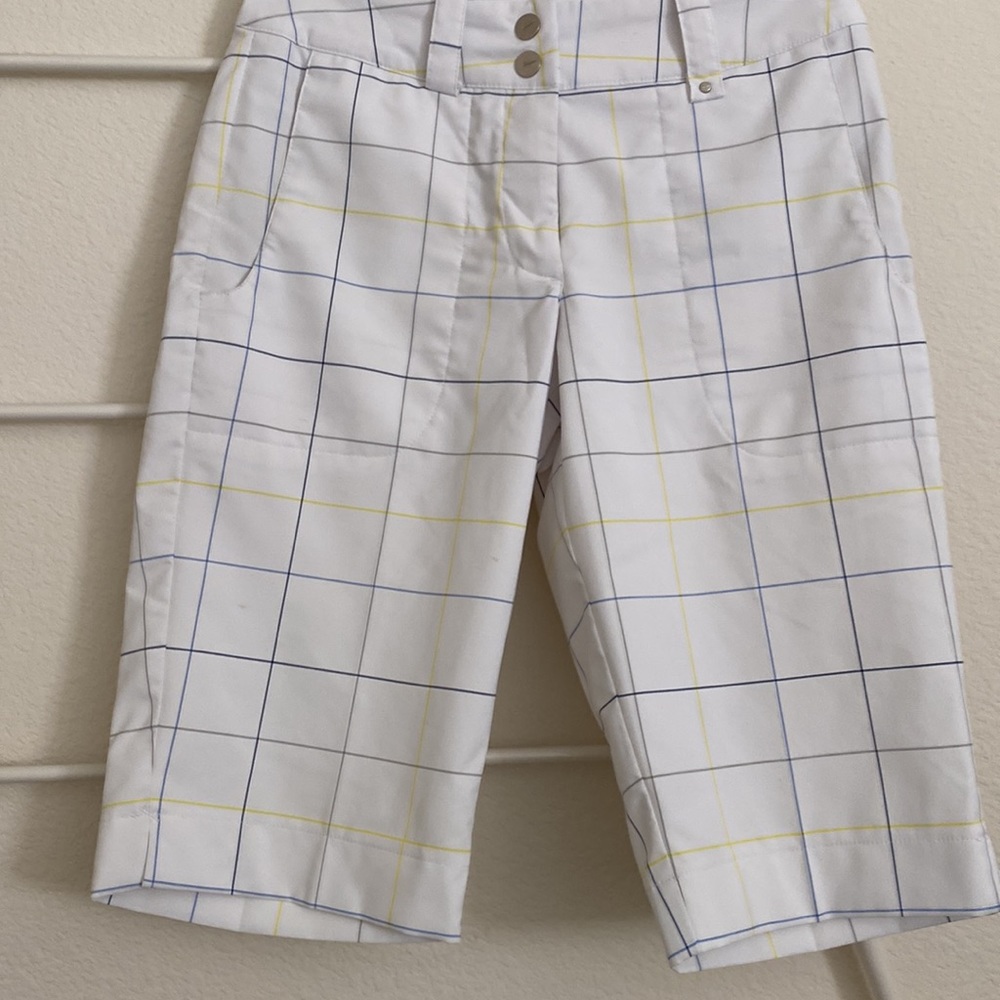 Nike Golf DRY-FIT Shorts White SZ 0 NWOT